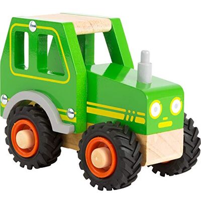 small foot tractor made of 100% FSC certified wood and with large rubberized tires, from 18 months, 11078 small foot tractor made of 100% FSC certified wood and with large rubberized tires, from 18 months, 11078