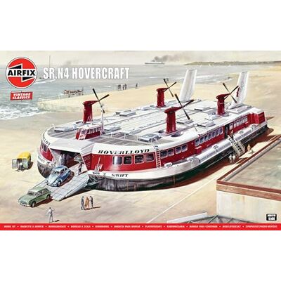 Airfix A09171V SR.N4 Hovercraft Classic vintage modelbouwset Airfix A09171V SR.N4 Hovercraft Classic vintage modelbouwset