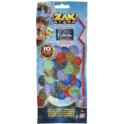 BANDAI Zak Storm Trésor à Collectionner Pack de 10, 41621 BANDAI Zak Storm Trésor à Collectionner Pack de 10, 41621