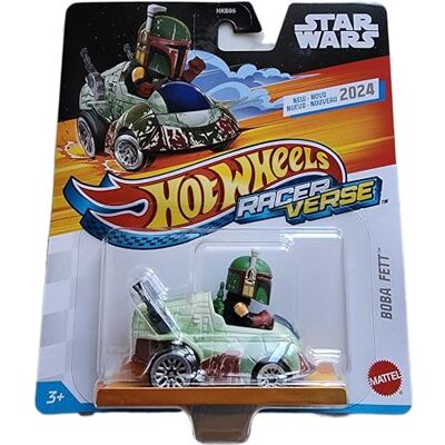 Hot Wheels RacerVerse Boba Fett Véhicule jouet Hot Wheels RacerVerse Boba Fett Véhicule jouet