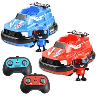 Mapille 2 Pièces Auto Tamponneuse Enfant Telecommande, Collision Voiture Télécommandée, 360°Rotation Voiture Télécommandée Drift avec Poupée Éjectable, RC Racing Toy, Jouet Enfant Garçon Fille 3+ Ans Mapille 2 Pièces Auto Tamponneuse Enfant Telecommande, Collision Voiture Télécommandée, 360°Rotation Voiture Télécommandée Drift avec Poupée Éjectable, RC Racing Toy, Jouet Enfant Garçon Fille 3+ Ans