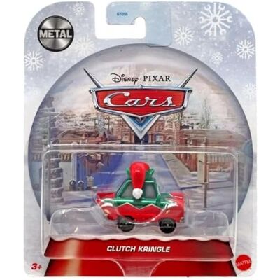 Mattel Disney Pixar Cars Winter Cruisers Clutch Kringle Véhicule moulé sous pression Mattel Disney Pixar Cars Winter Cruisers Clutch Kringle Véhicule moulé sous pression