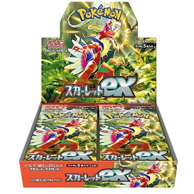 Pokémon Pokemon Card Game Scarlet & Violet Expansion Pack Scarlet Ex Box (Japon) (Carmesin & Pourpre) Pokémon Pokemon Card Game Scarlet & Violet Expansion Pack Scarlet Ex Box (Japon) (Carmesin & Pourpre)