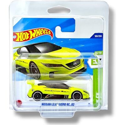 Hot Wheels Nissan Leaf Nismo RC_02 JBC27 TH Treasure Hunt HW EV 10/10 Voiture de course électrique verte à l'échelle 1:64 Modèle Nissan sous licence officielle Mattel 2025 (168/250) 1 Hot Wheels Nissan Leaf Nismo RC_02 JBC27 TH Treasure Hunt HW EV 10/10 Voiture de course électrique verte à l'échelle 1:64 Modèle Nissan sous licence officielle Mattel 2025 (168/250) 1