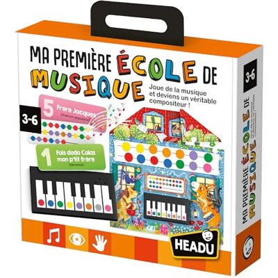 Headu Ma Première École De Musique Amuse-Toi, Joue Et Crée ! Jeu Educatif 3 4 5 6 Ans, Jeux en Boîte pour Enfants, Cadeau Enfants, Cadeau Fille, Cadeau Garçon, Cadeau Intelligent Headu Ma Première École De Musique Amuse-Toi, Joue Et Crée ! Jeu Educatif 3 4 5 6 Ans, Jeux en Boîte pour Enfants, Cadeau Enfants, Cadeau Fille, Cadeau Garçon, Cadeau Intelligent