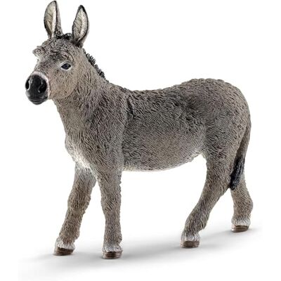 Schleich FARM WORLD Âne 13772 4 x 9 x 10 cm Figurine à partir de 3 ans figurine ferme figurine animale détaillée cadeau pour garçons et filles Schleich FARM WORLD Âne 13772 4 x 9 x 10 cm Figurine à partir de 3 ans figurine ferme figurine animale détaillée cadeau pour garçons et filles
