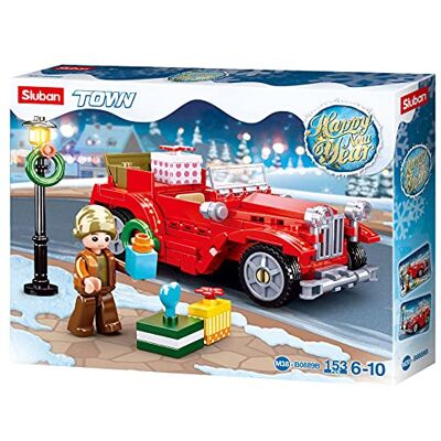 Sluban - Town-New Year Series Car, M38-B0889B, Multicolore Sluban - Town-New Year Series Car, M38-B0889B, Multicolore