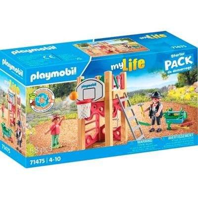 Playmobil 71475 Charpentier avec Tourelle de Jeu Playmobil 71475 Charpentier avec Tourelle de Jeu