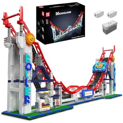 Mould King 11030 Kit de construction de chemin de russe Modèle de parc d'attractions 2262 briques Mould King 11030 Kit de construction de chemin de russe Modèle de parc d'attractions 2262 briques