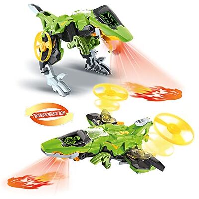 VTech Switch & Go Fire, Pulsor, le dinosaure super thérizanosaure 4 ans et plus Version française VTech Switch & Go Fire, Pulsor, le dinosaure super thérizanosaure 4 ans et plus Version française