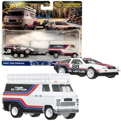 Hot Wheels Delorean DMC12 Collecteur de convoyeur automatique Hot Wheels Delorean DMC12 Collecteur de convoyeur automatique