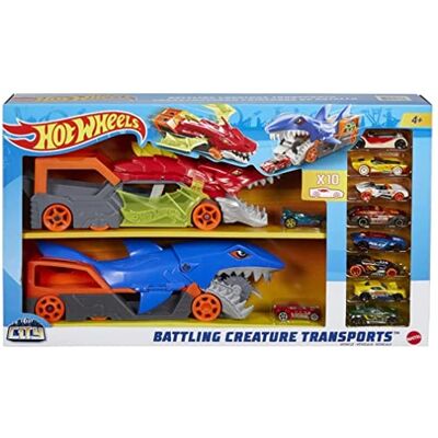 Hot Wheels Mattel Battling Creature Transports Hot Wheels Mattel Battling Creature Transports