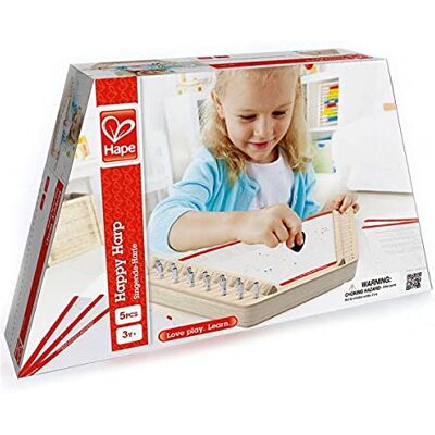 Hape Ma Première Cithare Jouet en Bois pour Enfant dès 3 Ans Instrument de Musique pour Fille et Garçon Idée Cadeau Anniversaire 1er Âge Jeu d'Éveil Musical Hape Ma Première Cithare Jouet en Bois pour Enfant dès 3 Ans Instrument de Musique pour Fille et Garçon Idée Cadeau Anniversaire 1er Âge Jeu d'Éveil Musical