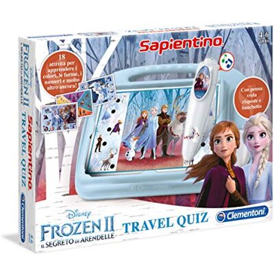 Clementoni Puzzle Jeu Voyage Quiz Frozen 2 Multicolore Clementoni Puzzle Jeu Voyage Quiz Frozen 2 Multicolore