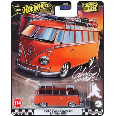 Hot Wheels Premier Boulevard Bus Volkswagen Samba 1967 Hot Wheels Premier Boulevard Bus Volkswagen Samba 1967