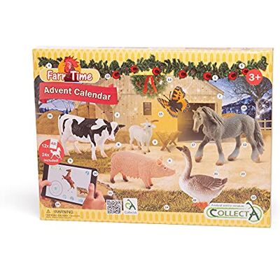 Collecta Deqube 90184178 Calendrier de l'Avent Ferme et Chevaux Collecta Deqube 90184178 Calendrier de l'Avent Ferme et Chevaux
