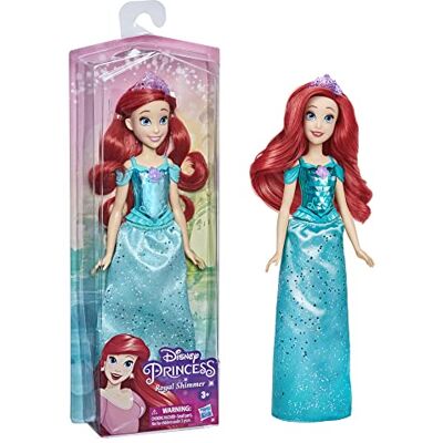 Disney es, Poussière d'étoiles, poupée Ariel avec Jupe et Accessoires, Jouet pour Enfants, à partir de 3 Ans Disney es, Poussière d'étoiles, poupée Ariel avec Jupe et Accessoires, Jouet pour Enfants, à partir de 3 Ans