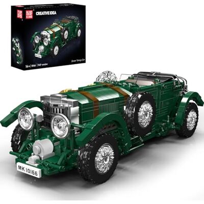 Mould King 10166 MOC Técnica Coche Clásico Modelo Bloques de Construcción, 1147 Piezas, Kit de Creatividad para Adultos y Coleccionistas 14+ Mould King 10166 MOC Técnica Coche Clásico Modelo Bloques de Construcción, 1147 Piezas, Kit de Creatividad para Adultos y Coleccionistas 14+
