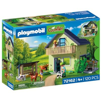 Playmobil Country Maison de ferme Maison d’habitation avec balcon, cuisine, lits, animaux et nombreux accessoires Pour les enfants à partir de 4 ans 72162 Playmobil Country Maison de ferme Maison d’habitation avec balcon, cuisine, lits, animaux et nombreux accessoires Pour les enfants à partir de 4 ans 72162