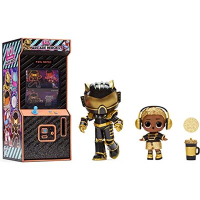 L.O.L. Surprise! LOL Surprise Boys Arcade Heroes Série 2 Figurine d’Action, découvrez 15 Surprises Dont 1 Tenue de héros, 1 poupée garçon ou poupée Fille Ultra-Rare & 1 Carte de Collection, Beau Cadeau, de 4 à 15 Ans L.O.L. Surprise! LOL Surprise Boys Arcade Heroes Série 2 Figurine d’Action, découvrez 15 Surprises Dont 1 Tenue de héros, 1 poupée garçon ou poupée Fille Ultra-Rare & 1 Carte de Collection, Beau Cadeau, de 4 à 15 Ans