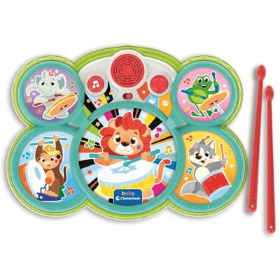 Clementoni Ma Première Batterie pour Bébés 18 Mois+ 5 Cymbales Colorées Baguettes Incluses Éveil Musical Développe Coordination et Motricité Activité sans écran Idée Cadeau Bébé Clementoni Ma Première Batterie pour Bébés 18 Mois+ 5 Cymbales Colorées Baguettes Incluses Éveil Musical Développe Coordination et Motricité Activité sans écran Idée Cadeau Bébé