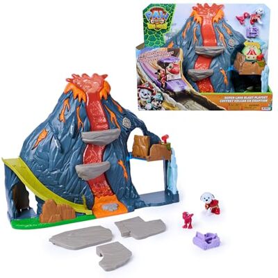 Paw Patrol , Dino Movie, Super Lava Blast Vulcano, 3 ans et plus Motricité fine, volcan en éruption, mission de sauvetage, escalade, jeu d'imagination Paw Patrol , Dino Movie, Super Lava Blast Vulcano, 3 ans et plus Motricité fine, volcan en éruption, mission de sauvetage, escalade, jeu d'imagination