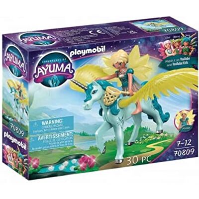 Playmobil 70809 Crystal Fairy avec Licorne Adventures of Ayuma avec Un Personnage, Un Animal Spirituel et Un Petit étang Place à la Magie des fées Histoire & Imaginaire Dès 7 Ans Playmobil 70809 Crystal Fairy avec Licorne Adventures of Ayuma avec Un Personnage, Un Animal Spirituel et Un Petit étang Place à la Magie des fées Histoire & Imaginaire Dès 7 Ans