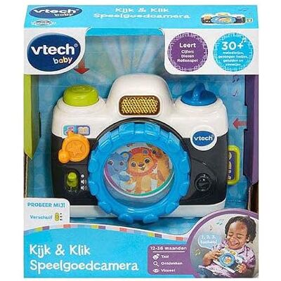 VTech Jeu de rôle éducatif bleu appareil photo jouet pour enfants VTech Jeu de rôle éducatif bleu appareil photo jouet pour enfants