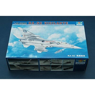 Trumpeter 02809 Kit de modélisme North American RA-5C Vigilante Trumpeter 02809 Kit de modélisme North American RA-5C Vigilante