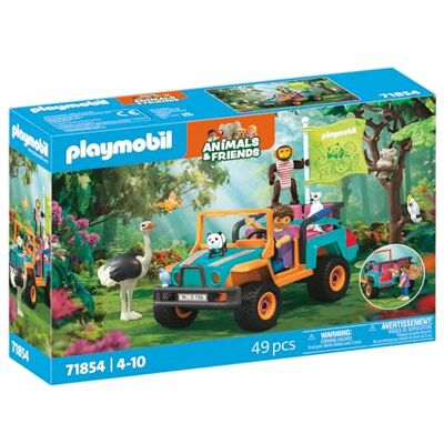 Playmobil Animals & Friends Véhicule tout-terrain coloré Jouet à partir de 4 ans Cadeau pour enfants Favorise la créativité et le plaisir d'aventure Avec figurines, véhicule et accessoires Playmobil Animals & Friends Véhicule tout-terrain coloré Jouet à partir de 4 ans Cadeau pour enfants Favorise la créativité et le plaisir d'aventure Avec figurines, véhicule et accessoires