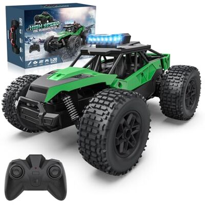 Mieryd Voiture Télécommandée Tout Terrain, 1:20 Voiture de Course Radiocommandée 2.4Ghz RC Camion Telecommande Rechargeable Monster Truck Jouet Garçon Jeu Extérieur Intérieur Cadeau Enfant 6 À 14 Ans Mieryd Voiture Télécommandée Tout Terrain, 1:20 Voiture de Course Radiocommandée 2.4Ghz RC Camion Telecommande Rechargeable Monster Truck Jouet Garçon Jeu Extérieur Intérieur Cadeau Enfant 6 À 14 Ans
