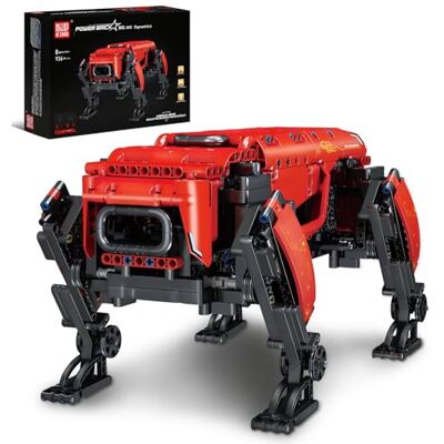Mould King 15067 Modèle de robot télécommandé, 936 pièces Technique mécanique pour chien pour adultes et enfants, Kit de construction DIY comme jouet/cadeau/objets de collection Mould King 15067 Modèle de robot télécommandé, 936 pièces Technique mécanique pour chien pour adultes et enfants, Kit de construction DIY comme jouet/cadeau/objets de collection
