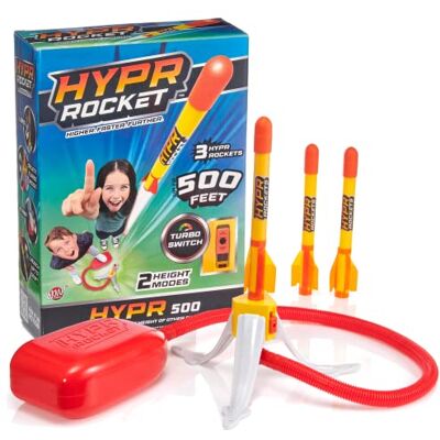 BANDAI Hypr Rocket Jump 500 Lanceur de fusées Wow Stuff 3 WS01400 Multicolore Volez plus haut, plus vite, plus loin. Atteignez de nouvelles hauteurs incroyables avec HYPR Rocket ! BANDAI Hypr Rocket Jump 500 Lanceur de fusées Wow Stuff 3 WS01400 Multicolore Volez plus haut, plus vite, plus loin. Atteignez de nouvelles hauteurs incroyables avec HYPR Rocket !