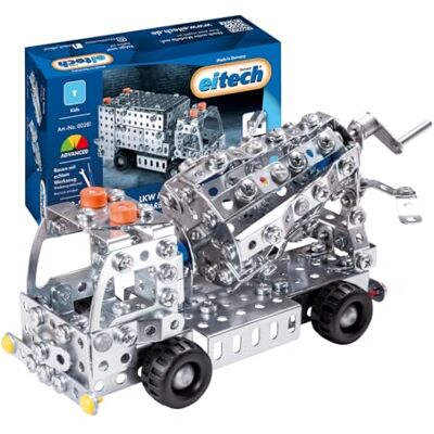eitech Constructie set truck cement mixer 340 onderdelen eitech Constructie set truck cement mixer 340 onderdelen