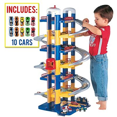 M MOLTO MOLTO Parking pour enfants de 7 étages avec garage, rampes, laverie, ascenseur, station-service et zone de graissage Comprend 10 voitures Jouets éducatifs pour enfants À partir de 3 ans M MOLTO MOLTO Parking pour enfants de 7 étages avec garage, rampes, laverie, ascenseur, station-service et zone de graissage Comprend 10 voitures Jouets éducatifs pour enfants À partir de 3 ans