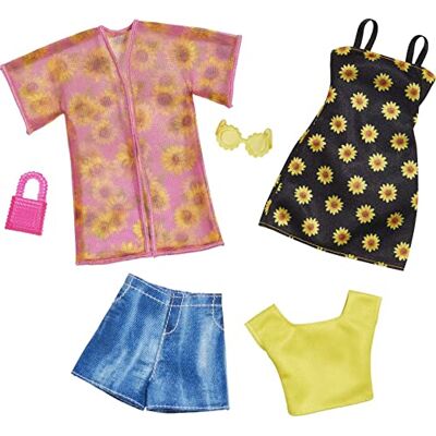 Barbie Mode jouet, Tie Dye, tournesol, multicolore (Mattel HBV71) Barbie Mode jouet, Tie Dye, tournesol, multicolore (Mattel HBV71)