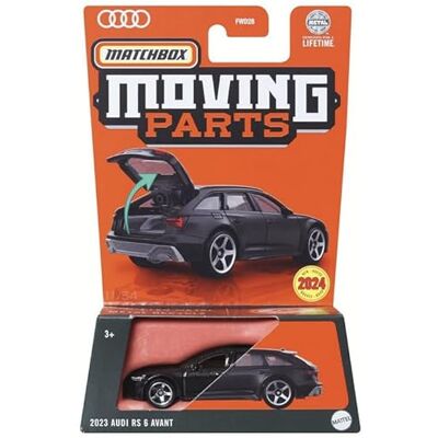 Matchbox Pièces mobiles 2023 Audi RS 6 Avant (gris) Matchbox Pièces mobiles 2023 Audi RS 6 Avant (gris)
