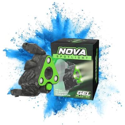 Gel Blaster Nova Lichtbijlage voor de Surge en Starfire Blasters Nova Spotter Tip Accessoire voor leeftijden vanaf 14 jaar+ Gel Blaster Nova Lichtbijlage voor de Surge en Starfire Blasters Nova Spotter Tip Accessoire voor leeftijden vanaf 14 jaar+