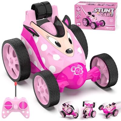 Mieryd Voiture Télécommandée Fille, Jouet Enfant 3 4 5 6 7 8 Ans Petit Voiture Radiocommandés Téléguidée Rotation à 360° Cascade Stunt RC Car Véhicule Jeux Extérieur Intérieur Cadeau Noël Anniversaire Mieryd Voiture Télécommandée Fille, Jouet Enfant 3 4 5 6 7 8 Ans Petit Voiture Radiocommandés Téléguidée Rotation à 360° Cascade Stunt RC Car Véhicule Jeux Extérieur Intérieur Cadeau Noël Anniversaire
