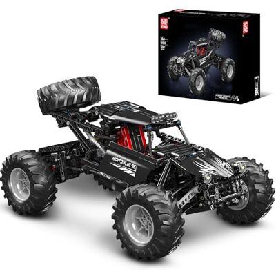 Mould King 18038 Télécommandé Véhicule tout-terrain modèle, 1016 pièces Technique Véhicule d'escalade kit de construction, avec télécommande et App Dual Control Mould King 18038 Télécommandé Véhicule tout-terrain modèle, 1016 pièces Technique Véhicule d'escalade kit de construction, avec télécommande et App Dual Control