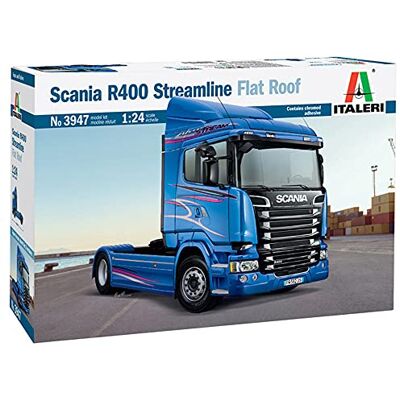 Italeri 3947-1:24 Scania R400 Streamline (Flat Roof), modélisme, construction, modélisme, modélisme, bricolage, loisirs, collage, kit en plastique Italeri 3947-1:24 Scania R400 Streamline (Flat Roof), modélisme, construction, modélisme, modélisme, bricolage, loisirs, collage, kit en plastique