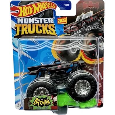 Hot Wheels Monster Trucks Batman The Classic TV Series 2023 Échelle 1:64 Hot Wheels Monster Trucks Batman The Classic TV Series 2023 Échelle 1:64
