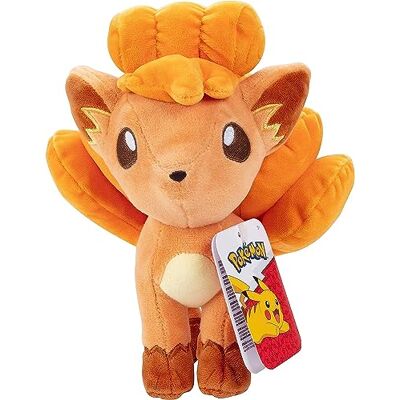 Pokémon Vulpix PKW0094-Peluche officielle 20 cm Pokémon Vulpix PKW0094-Peluche officielle 20 cm