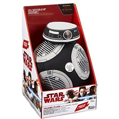 Funko SW05110 Star Wars Episode VIII Peluche parlante avec lumière et son dans une boîte cadeau BB-9E Funko SW05110 Star Wars Episode VIII Peluche parlante avec lumière et son dans une boîte cadeau BB-9E
