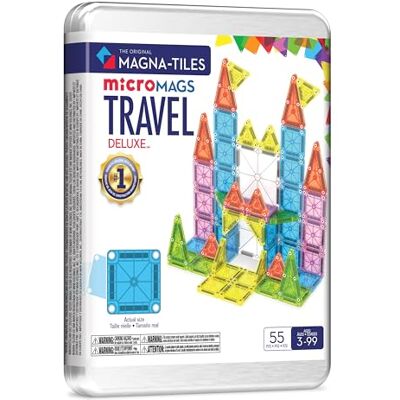 MAGNA-TILES ® Kit de construction magnétique de luxe 55 pièces La marque originale de construction magnétique MAGNA-TILES ® Kit de construction magnétique de luxe 55 pièces La marque originale de construction magnétique