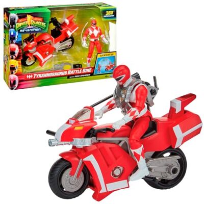Bizak Power Rangers 62518660 Combat de moto avec figurine + 4 ans Bizak Power Rangers 62518660 Combat de moto avec figurine + 4 ans