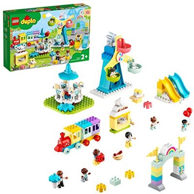 LEGO - 10956SIOC - DUPLO Town Park Carrousel - 2+ ans - ensemble de jeu LEGO - 10956SIOC - DUPLO Town Park Carrousel - 2+ ans - ensemble de jeu