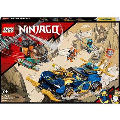 Lego Ninjago Jays et Nyas Voiture de course EVO Lego Ninjago Jays et Nyas Voiture de course EVO
