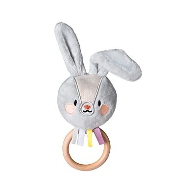 Taf Toys Rylee Bunny TAF13025 Hochet sensoriel en peluche douce pour enfant Facile à saisir Convient pour nouveau-nés garçons et filles dès la naissance Taf Toys Rylee Bunny TAF13025 Hochet sensoriel en peluche douce pour enfant Facile à saisir Convient pour nouveau-nés garçons et filles dès la naissance