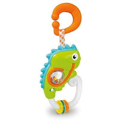 Clementoni 17363 – Caméléon à cliquet interactif pour bébé à partir de 3 mois Clementoni 17363 – Caméléon à cliquet interactif pour bébé à partir de 3 mois